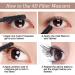 4D Silk Fiber Waterproof Mascara for Volume & Length - Black Mascara for Thicker, Long-Lasting, Curly Eyelashes - Buy Online on GoSupps.com