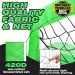 Kunup Kids Soccer Goals Set - 2 Portable 6x4FT Nets with Carrying Bag | Outdoor Indoor Backyard Soccer Practice - Buy Online on GoSupps.com