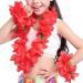 Hawaiian Luau Party Supplies - Red Leis Headband, Wristbands, Hair Clips, Bracelets & Barrettes - Buy Online on GoSupps.com