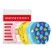 100pcs Adhesive Eye Patches for Kids Light Blocking Eye Pad Cute Design Breathable Adhesive Bandages for Toddler Teens