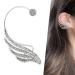 Toseky acupressure earrings for weight reduction Angel Wings Acupressure Losing Ear rings shiny acupressure earrings for weight loss and stress relief on the right