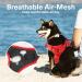 Adjustable Breathable Dog Harness for Small Medium Large Dogs - Red (45-66cm) - Buy Online on GoSupps.com