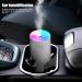 Portable Essential Oil Diffuser 270ml - Quiet Aromatherapy Humidifier for Desktop & Car - Cool Fog Producer with Light (White) - Buy Online on GoSupps.com