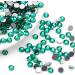 1440pcs Rhinestones & Nail Crystals - Green Zircon SS6 (1.8mm & 2.0mm) for Stunning Nail Art | Shop Internationally - Buy Online on GoSupps.com