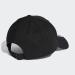 adidas Unisex 3-Stripes Baseball Cap - Cotton Twill Black/White One Size - International Shipping Available - Buy Online on GoSupps.com