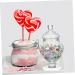 VILLCASE 4pcs Marshmallow Jar Apothecary Jars with Condiment Containers Coffee Cookies Wedding Dish Food Wedding Candy Dish Wedding Favors Buffet Canisters Candy Jar Glass Vase Christmas - Buy Online on GoSupps.com