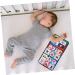 Ibasenice Zerrpiegel Fabric Book & Abdominal Mat with Mirror | Baby Belly Time Reflection Toy for 3-6 Months | Toddler Puzzle Toy - Buy Online on GoSupps.com