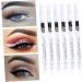 TOVINANNA 48 Pcs Eyeliner Pencil White Silkworm Pen White Eye Liner Eye Brightener Liquid Wooden Pole Cosmetic - Buy Online on GoSupps.com