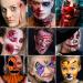 AFFLANO Special Effects Stage Halloween Makeup Kit - SFX Face & Body Painting Set with Scar Wax, Blood, Sponge & Spatula - Perfect for Zombie Festival & Theatrical Wounds - Buy Online on GoSupps.com