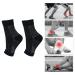 Buy Ergonomic Protective Cycling Anklet Socks - L/XL Black | International Shipping Available - Buy Online on GoSupps.com