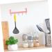 Cabilock Over The Door Towel Rack Over The Door Towel Bar Traceless Hooks Hook up Row Hook Household Size 1 Pink - Buy Online on GoSupps.com
