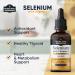 Nutra Well Vitamins Selenium 200mcg Liquid Drops with Vitamin E - Immune & Heart Support, Thyroid Health - 300 Servings - Buy Online on GoSupps.com