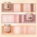 CARSLAN 4 Color Nude Eyeshadow Palette - Longlasting Highly Pigmented Makeup with Matte, Glitter, and Shimmer Finishes - Buy Online on GoSupps.com