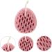 GLEAVI Exfoliating Body Sponge Body Scrubber Ball Bath Ball Sponge Shower Balls Shower Loofah Sponge Exfoliating Sponge Skin Body Scrubber Brush Sponges Tool Pink Polyurethane Mesh Girl - Buy Online on GoSupps.com