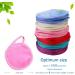 NUGILLA 18 Packs Reusable Makeup Remover Pads with Washable Laundry Bag - Eco-Friendly Microfiber Cleansing Facial Rounds for Men and Women - Great Gift Idea - Buy Online on GoSupps.com