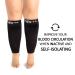 Zeta Sleeves XXL Wide Calf Compression Support - 24 Stretch, Black 2X-Large (1 Pair) - Buy Online on GoSupps.com
