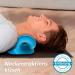 Anzorhal Neck Massage Device - Neck Shoulder Pillow for Pain Relief Cervical Traction & Headache Relief | Magnet Therapy (Blue) - Buy Online on GoSupps.com