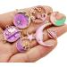 24-Piece Assorted Gold Plated Celestial Cat Charms for DIY Jewelry Making - Purple Enamel Earrings Necklace Bracelet Crafting (M582) - Buy Online on GoSupps.com
