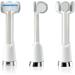 Triple Bristle Kids Sonic Toothbrush Replacement Heads - Patented 3 Brush Design - Angled Bristles - Safe on Braces - 2 Pack - Buy Online on GoSupps.com