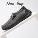 LARNMERN Slip Resistant Men's Loafers - Non Slip Work Shoes for Restaurant & Chef, Lightweight & Comfortable Slip-Ons - Size 13, Light Black - Buy Online on GoSupps.com