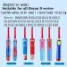 EB-10A Professional Replacement Toothbrush Heads for Children - Soft Bristles 8 Pieces (2 Cards) - Compatible with Oral-B - Buy Online on GoSupps.com