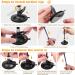 HOSFROLL Cat Toy Wand with Super Suction Cup & 12 Feather Replacements - Interactive Spring Feather Toys for Indoor Cats and Kittens - Buy Online on GoSupps.com