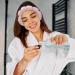 Spa Headband Sponge Puffy Soft Facial Makeup Headband for Women Girls Washing Face Skincare and Facial Mask (Pink) - Buy Online on GoSupps.com