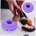 minkissy Cleanser Makeup Brush Makeup Cleaner for Brush Cleaner Mat Makeup Sponge Cleaners Cosmetic Brush Cleaner Silica Gel Make up Purple Blindfold 8.3x8.3cm Purple - Buy Online on GoSupps.com