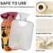 Naanle Black Cat Halloween Heat Bottle | 1L Transparent Hot Water Bottle & Hand/Foot Warmer for Pain Relief & Cold Therapy - Buy Online on GoSupps.com