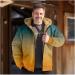 Shop Hanxiulin Oversized Fleece Jacket for Men | Plush Hoodie & Warm Bomber Coat | Winter Outerwear in XL Orange - Buy Online on GoSupps.com
