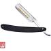 Solingen Weltmeister Razor 5/8 - Premium Gold Etching Ebony Handle | International Shipping Available - Buy Online on GoSupps.com