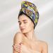 Sicilian Style Microfiber Hair Towel - Super Absorbent Coral Velvet Wrap for All Hair Types - Quick Dry Cap for Women - Buy Online on GoSupps.com
