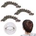 Hair Net 30 Pcs Dark Brown Invisible Hair Net DBOO Elastic Edge Mesh Hair Bun Nets Hair Bun Holder for Women Ballet Dance Photograph Hair Stylish Brown 30 Count (Pack of 1)