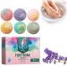 MagiSel Foot Bath Bombs Essential Oil Foot Bath Aromatic Bath Ball Football with Bubbles Bath Balls to Eliminate Odours Foot Cleaning Balls Bath Balls for