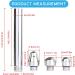 Aluminum Shower Set with 3 Heads - Cleansing Colonic Douche System in Silver | International Shipping Available - Buy Online on GoSupps.com