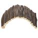 Small animals wooden arch bridge hamster bridge wooden conductor bridge Small animal hiding place rodents cubes for guinea pigs chinchilla ferret reptile (m)