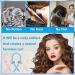 Heatless Curls Headband No Heat Wave Curlers Styling Tools for Long Medium Hair Make Soft And Shiny Pink1 - Buy Online on GoSupps.com