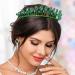 Flayem Green Crystal Headband Rhinestone Hairband Green Beads Hairhoop Party Costume Christmas Hair Accessories for Women and Girls - Buy Online on GoSupps.com