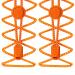 Elastic laces quick lace -up system Yoczox 120cm rubber coast quick lace -up system Locks Speed Locks Comfort Senkel with quick lock without binding ideal for different shoes 1 pair orange