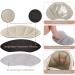 6 Pairs of Tsathoggua Heel Cushions - Heel Protection Pads for Men & Women | Anti-Bubble Thick Shoe Inserts in Gray Beige Black - Buy Online on GoSupps.com