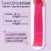 Runature Pink Hair Extensions - Real Remy U-Tip Bonding | 35cm 14 Inch 20g - Hot Pink Hair Extensions - Buy Online on GoSupps.com