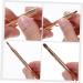 Didiseaon Double Ended Lipstick Brush Lip Brush for Makeup Lipstick Applicator Lip Smudge Brush Makeup Use Lipstick Brush Blush Brush Make up Applicator Brush Miss Artificial Fiber 12x1x1cm Golden - Buy Online on GoSupps.com