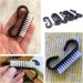 20 Piece Black Handle Nail Cleaning Brush Set for Toes and Nails - Buy Online on GoSupps.com