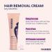  womn womn Hair Removal Cream 2 Pack (2 x 100 ml) - Gentle Hair Removal for Intimate Area Bikini and Armpits - No Cuts or Shaving - Buy Online on GoSupps.com