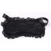 Avheuesl Soft Lace Eye Mask - Adjustable Comfortable Sleep Mask for Travel, Meditation - Black - Buy Online on GoSupps.com