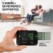 Wrist Blood Pressure Monitor | Automatic BP Machine with Adjustable Cuff | 198 Memory Readings | Large Backlit LCD Display | Carrying Storage Bag | Home Use (Black) - Buy Online on GoSupps.com