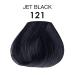 Adore Semi Permanent Hair Color #121 Jet Black 4 Fl Oz - Long Lasting Hair Dye - Buy Online on GoSupps.com