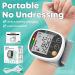 Wrist Blood Pressure Monitor | Rechargeable BP Machine with Memory & Voice Broadcast | Adjustable 57.7in Circumference | Large LCD | Home Use | Black+White - Buy Online on GoSupps.com
