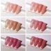 Vishine Jelly Gel Nail Polish Fall Winter Crystal Transparent Gel Polish Set Translucent Sheer Clear Dusty Rose Red Burgundy Skin Nude Gel Polish 6 Colors Gift Collection Manicure Kit 8ml C078 - Buy Online on GoSupps.com