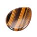 CrystalTears Tiger's Eye Gemstone Carved Thumb Worry Stone Healing Crystal Pocket Palm Stone for anxiety stress relief